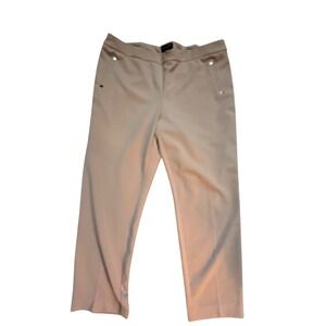 SOHO‎ Apparel Dress Pants Cropped Career Casual Pink Size PL
